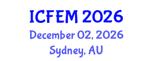 International Conference on Financial and Economic Management (ICFEM) December 02, 2026 - Sydney, Australia International Conference on Financial and Economic Management (ICFEM) December 02, 2026 - Sydney, Australia