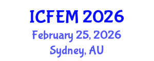 International Conference on Financial and Economic Management (ICFEM) February 25, 2026 - Sydney, Australia