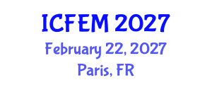 International Conference on Financial and Economic Management (ICFEM) February 22, 2027 - Paris, France International Conference on Financial and Economic Management (ICFEM) February 22, 2027 - Paris, France