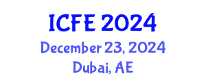 International Conference on Financial Engineering (ICFE) December 23, 2024 - Dubai, United Arab Emirates