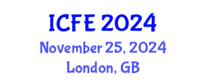 International Conference on Financial Engineering (ICFE) November 25, 2024 - London, United Kingdom