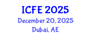 International Conference on Financial Engineering (ICFE) December 20, 2025 - Dubai, United Arab Emirates