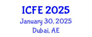 International Conference on Financial Engineering (ICFE) January 30, 2025 - Dubai, United Arab Emirates