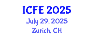 International Conference on Financial Engineering (ICFE) July 29, 2025 - Zurich, Switzerland