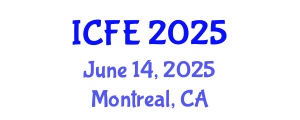 International Conference on Financial Engineering (ICFE) June 14, 2025 - Montreal, Canada