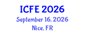 International Conference on Financial Engineering (ICFE) September 16, 2026 - Nice, France International Conference on Financial Engineering (ICFE) September 16, 2026 - Nice, France