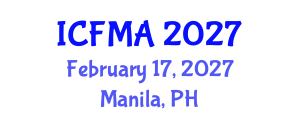 International Conference on Financial Management and Accounting (ICFMA) February 17, 2027 - Manila, Philippines International Conference on Financial Management and Accounting (ICFMA) February 17, 2027 - Manila, Philippines