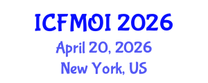 International Conference on Financial Mathematics and Optimal Investment (ICFMOI) April 20, 2026 - New York, United States International Conference on Financial Mathematics and Optimal Investment (ICFMOI) April 20, 2026 - New York, United States