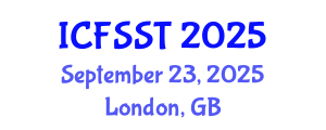 International Conference on Fire Safety Science and Technology (ICFSST) September 23, 2025 - London, United Kingdom