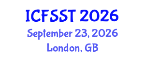 International Conference on Fire Safety Science and Technology (ICFSST) September 23, 2026 - London, United Kingdom