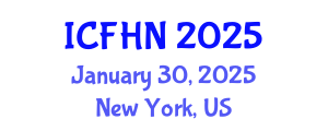 International Conference on Fish Health and Nutrition (ICFHN) January 30, 2025 - New York, United States