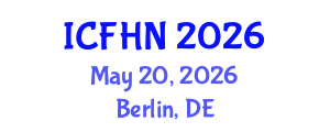 International Conference on Fish Health and Nutrition (ICFHN) May 20, 2026 - Berlin, Germany