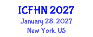 International Conference on Fish Health and Nutrition (ICFHN) January 28, 2027 - New York, United States