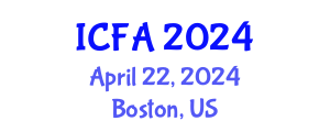 International Conference on Fisheries and Aquaculture (ICFA) April 22, 2024 - Boston, United States