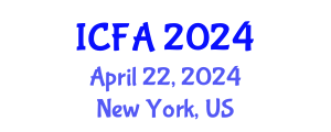 International Conference on Fisheries and Aquaculture (ICFA) April 22, 2024 - New York, United States
