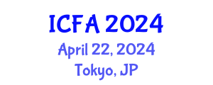 International Conference on Fisheries and Aquaculture (ICFA) April 22, 2024 - Tokyo, Japan