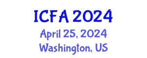 International Conference on Fisheries and Aquaculture (ICFA) April 25, 2024 - Washington, United States