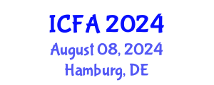 International Conference on Fisheries and Aquaculture (ICFA) August 08, 2024 - Hamburg, Germany