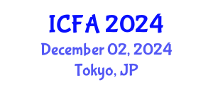 International Conference on Fisheries and Aquaculture (ICFA) December 02, 2024 - Tokyo, Japan