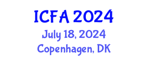 International Conference on Fisheries and Aquaculture (ICFA) July 18, 2024 - Copenhagen, Denmark