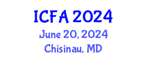 International Conference on Fisheries and Aquaculture (ICFA) June 20, 2024 - Chisinau, Republic of Moldova