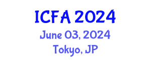 International Conference on Fisheries and Aquaculture (ICFA) June 03, 2024 - Tokyo, Japan
