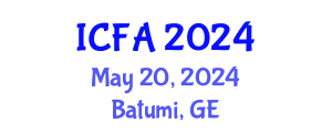 International Conference on Fisheries and Aquaculture (ICFA) May 20, 2024 - Batumi, Georgia