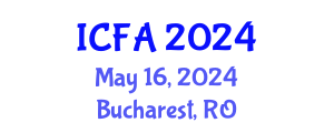 International Conference on Fisheries and Aquaculture (ICFA) May 16, 2024 - Bucharest, Romania