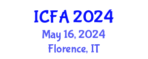 International Conference on Fisheries and Aquaculture (ICFA) May 16, 2024 - Florence, Italy