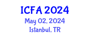 International Conference on Fisheries and Aquaculture (ICFA) May 02, 2024 - Istanbul, Turkey