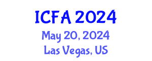International Conference on Fisheries and Aquaculture (ICFA) May 20, 2024 - Las Vegas, United States