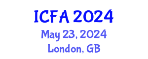 International Conference on Fisheries and Aquaculture (ICFA) May 23, 2024 - London, United Kingdom