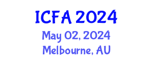 International Conference on Fisheries and Aquaculture (ICFA) May 02, 2024 - Melbourne, Australia