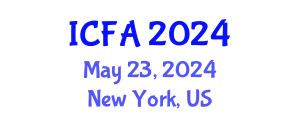 International Conference on Fisheries and Aquaculture (ICFA) May 23, 2024 - New York, United States