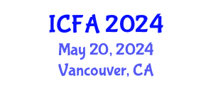 International Conference on Fisheries and Aquaculture (ICFA) May 20, 2024 - Vancouver, Canada