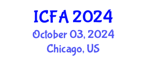 International Conference on Fisheries and Aquaculture (ICFA) October 03, 2024 - Chicago, United States