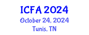 International Conference on Fisheries and Aquaculture (ICFA) October 24, 2024 - Tunis, Tunisia