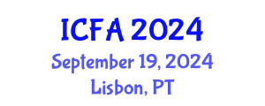 International Conference on Fisheries and Aquaculture (ICFA) September 19, 2024 - Lisbon, Portugal