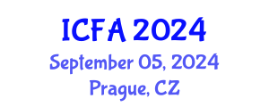 International Conference on Fisheries and Aquaculture (ICFA) September 05, 2024 - Prague, Czechia