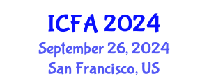 International Conference on Fisheries and Aquaculture (ICFA) September 26, 2024 - San Francisco, United States