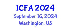 International Conference on Fisheries and Aquaculture (ICFA) September 16, 2024 - Washington, United States