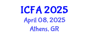 International Conference on Fisheries and Aquaculture (ICFA) April 08, 2025 - Athens, Greece