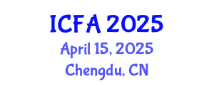 International Conference on Fisheries and Aquaculture (ICFA) April 15, 2025 - Chengdu, China