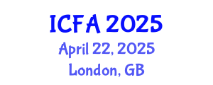 International Conference on Fisheries and Aquaculture (ICFA) April 22, 2025 - London, United Kingdom