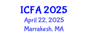 International Conference on Fisheries and Aquaculture (ICFA) April 22, 2025 - Marrakesh, Morocco