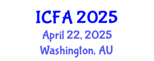 International Conference on Fisheries and Aquaculture (ICFA) April 22, 2025 - Washington, Australia