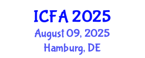 International Conference on Fisheries and Aquaculture (ICFA) August 09, 2025 - Hamburg, Germany