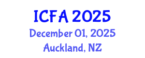 International Conference on Fisheries and Aquaculture (ICFA) December 01, 2025 - Auckland, New Zealand