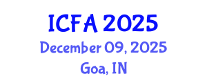 International Conference on Fisheries and Aquaculture (ICFA) December 09, 2025 - Goa, India