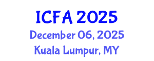 International Conference on Fisheries and Aquaculture (ICFA) December 06, 2025 - Kuala Lumpur, Malaysia